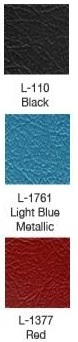 1961 Falcon Futura Bucket Seat Upholstery Color Chart